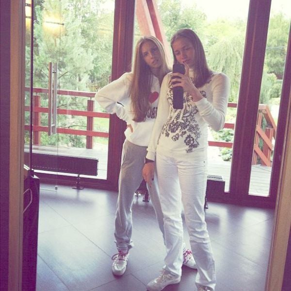 Russian Girls from National Rhythmic Gymnastics Team Relax in Sardinia