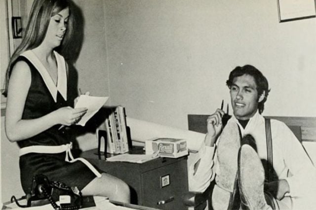 Secretary Cuties from the Past