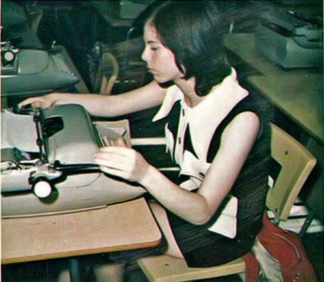 Secretary Cuties from the Past