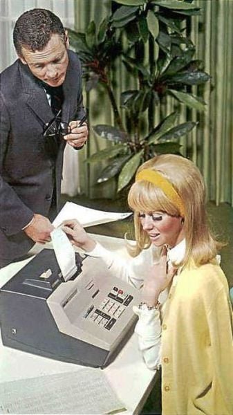 Secretary Cuties from the Past