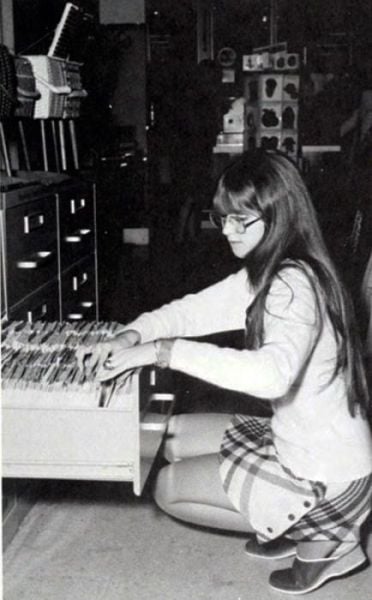 Secretary Cuties from the Past