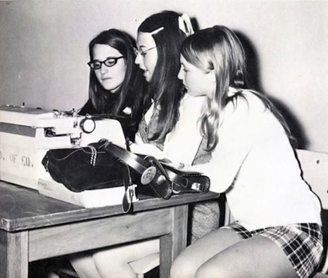 Secretary Cuties from the Past