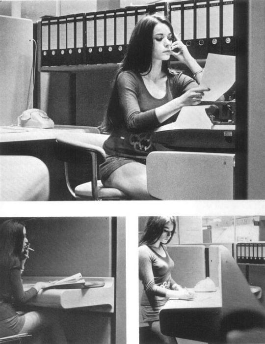 Secretary Cuties from the Past