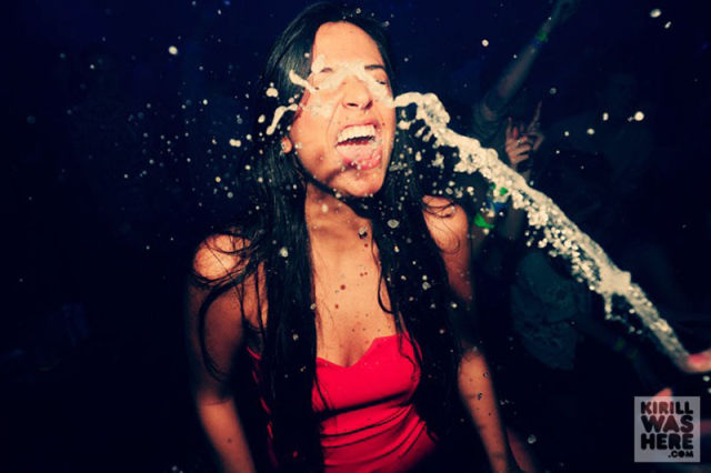 Nightclub Champagne Frenzy