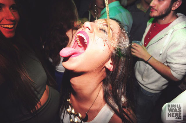 Nightclub Champagne Frenzy