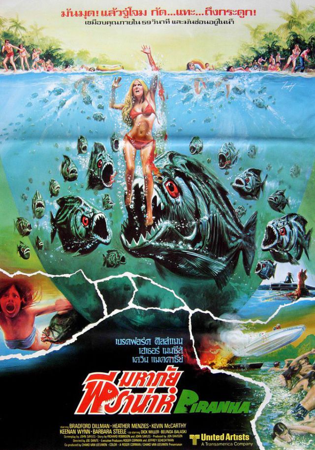 Horror and Sci-Fi Movie Posters from Thailand