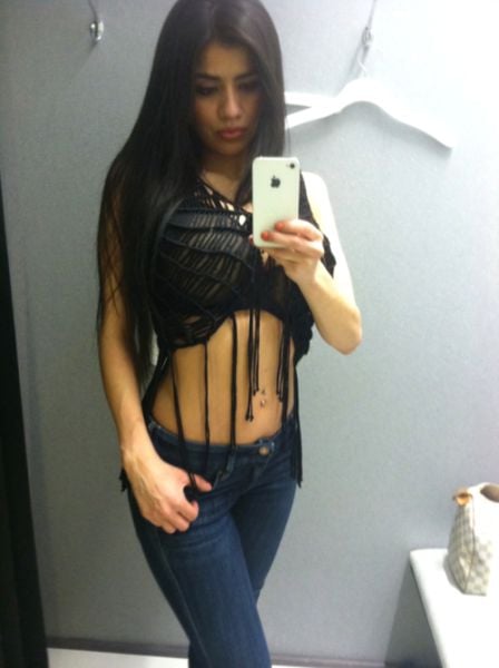 Sizzling Hot Self-Taken Mirror Pics