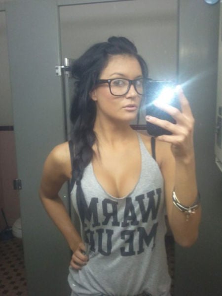 Sizzling Hot Self-Taken Mirror Pics