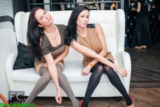 Cute Russian Club Girls Seem to Love Creepy Guys. Part 3