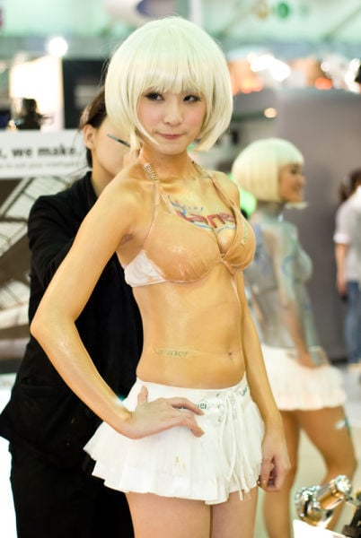 Cute Asian Promo Models