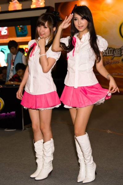 Cute Asian Promo Models