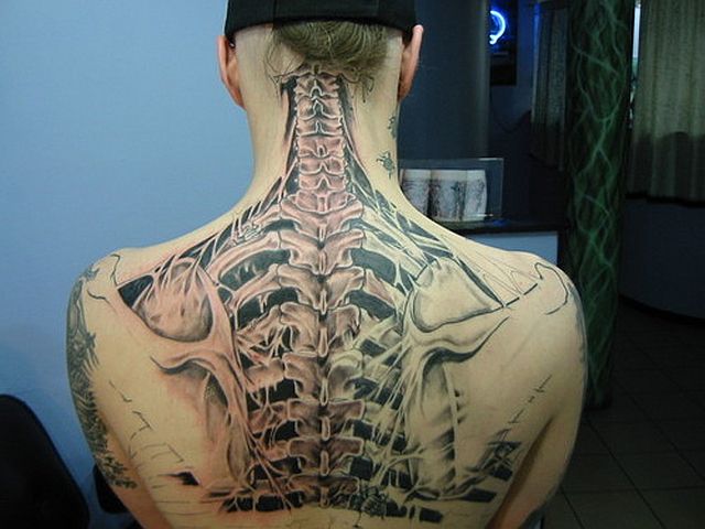Creepily Realistic Tattoos