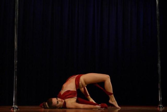 Pole Dancing Championships Held in New York