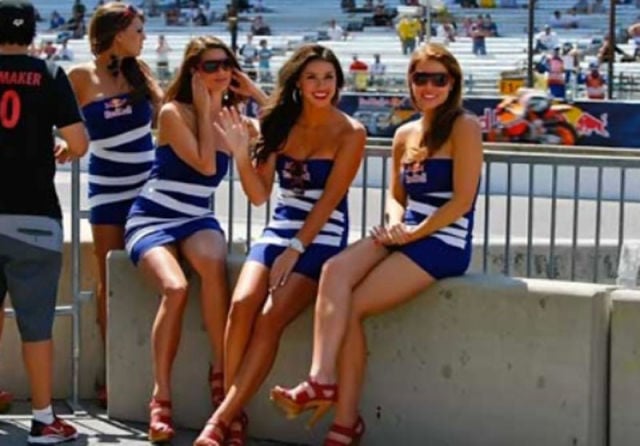 Ravishing Redbull Track Girls