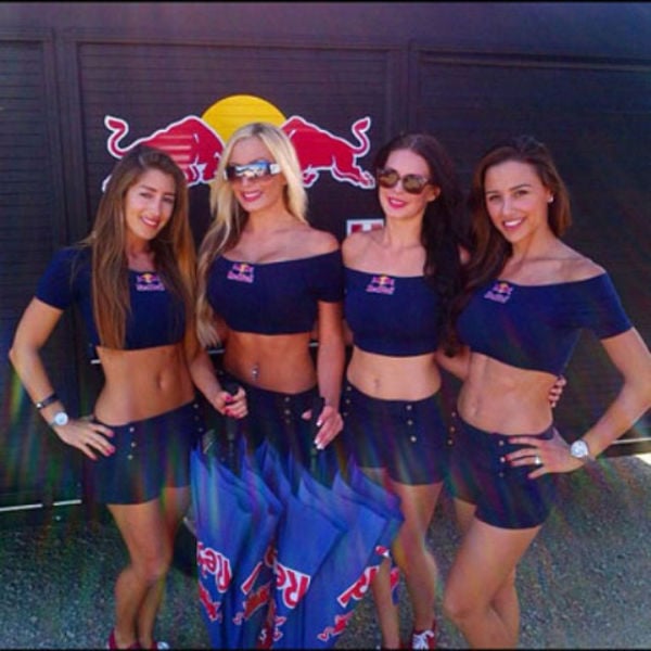Ravishing Redbull Track Girls