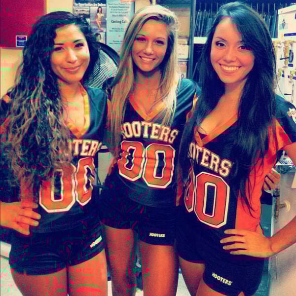 We Never Get Tired of Hooters Girls!