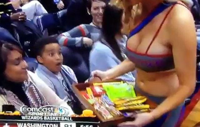 As the Pics Show, Boob Fascination Starts Early!