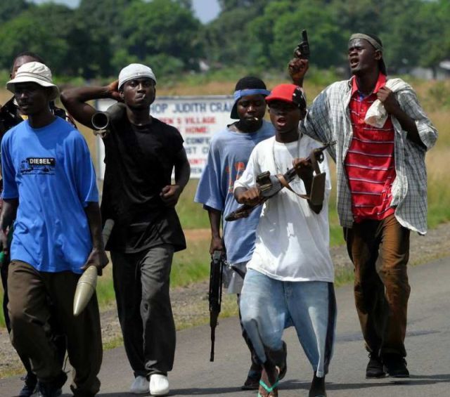 A Frightening Portrayal of African Fighters