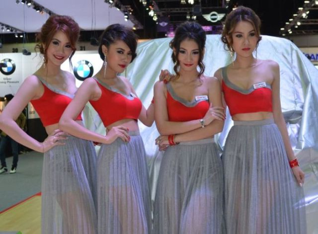 Ladies of the Thailand International Motor Expo 2012