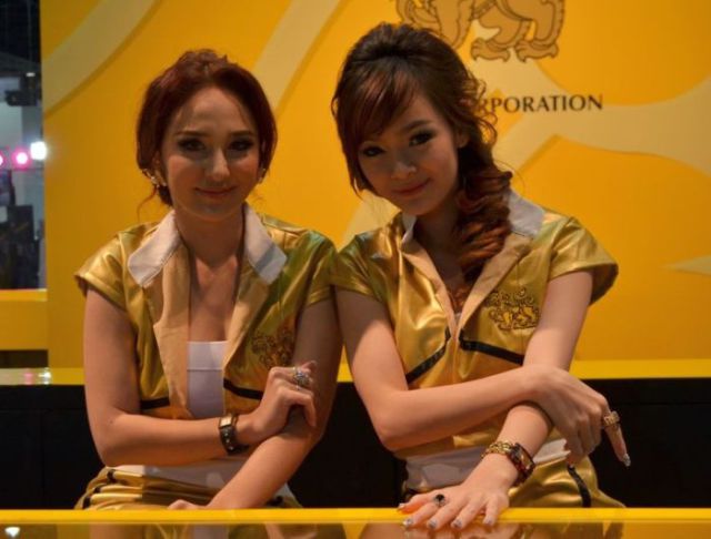 Ladies of the Thailand International Motor Expo 2012