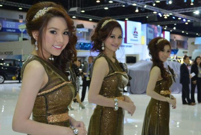 Ladies of the Thailand International Motor Expo 2012