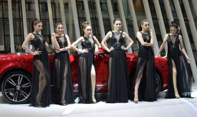 Ladies of the Thailand International Motor Expo 2012