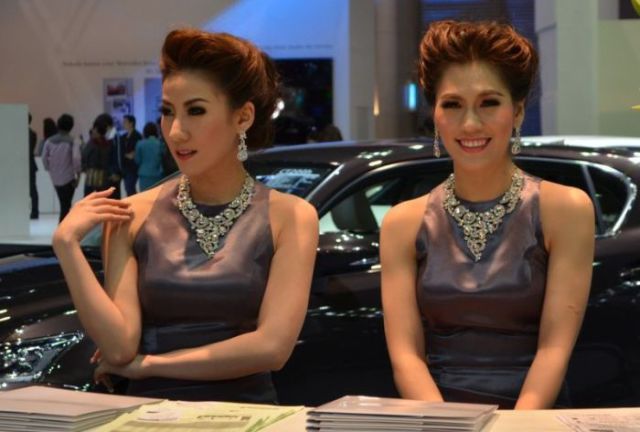 Ladies of the Thailand International Motor Expo 2012