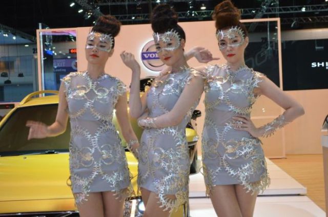 Ladies of the Thailand International Motor Expo 2012