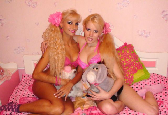 These Girls Go Crazy for Pink