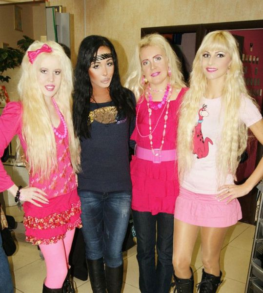 These Girls Go Crazy for Pink