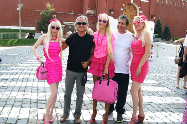 These Girls Go Crazy for Pink