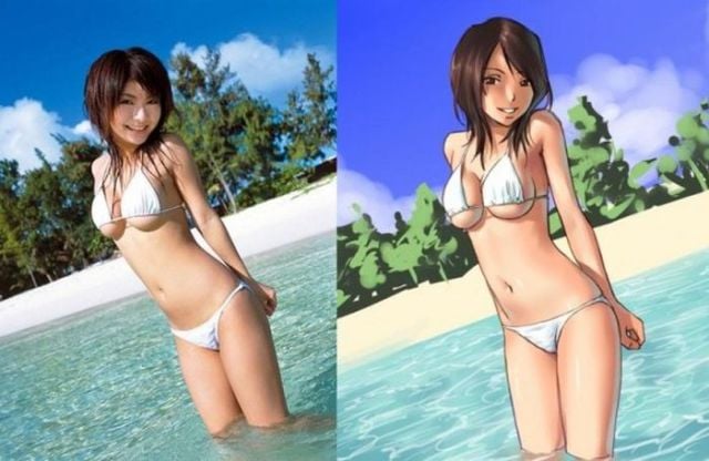 Anime Replicas of Real Life Girls