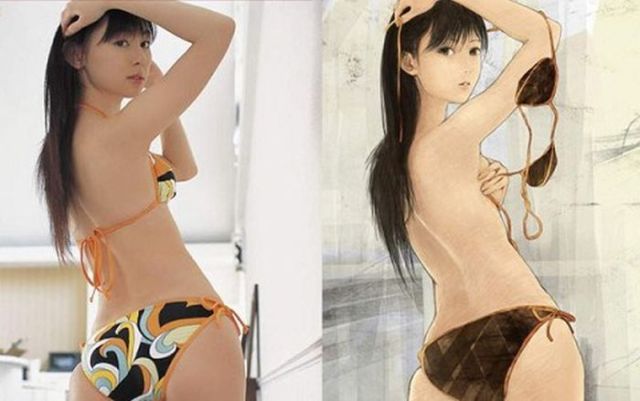 Anime Replicas of Real Life Girls