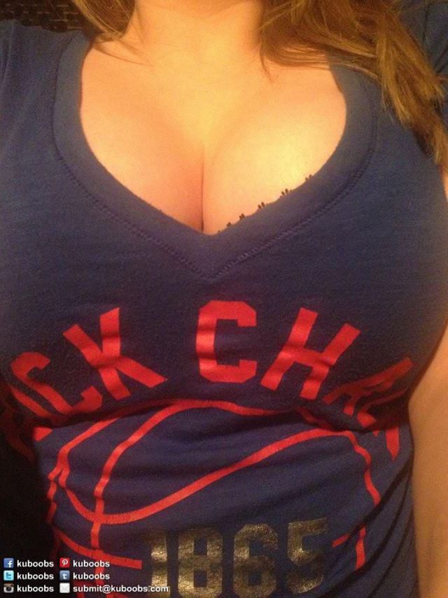 Girls Show Support with Their Boobs