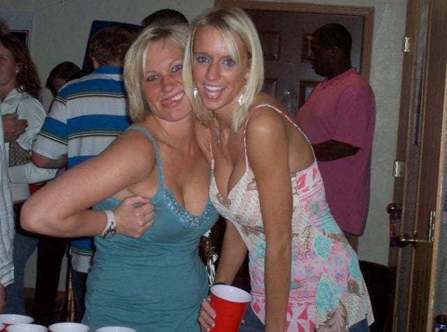 Beer Pong Gets Heated with These Girls