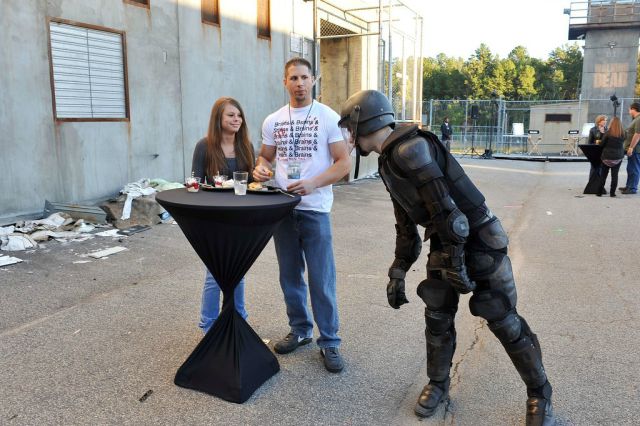 A Creepy Zombie-Invested Prison