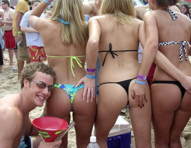 Binge Drinking Beer-Bonging Babes