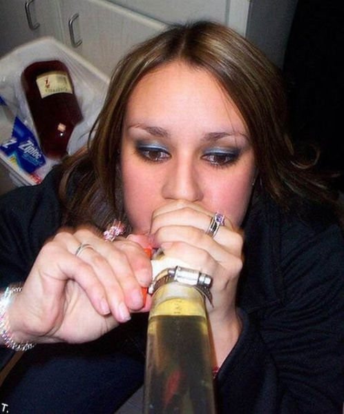 Binge Drinking Beer-Bonging Babes