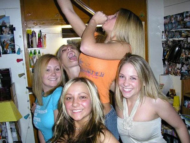 Binge Drinking Beer-Bonging Babes