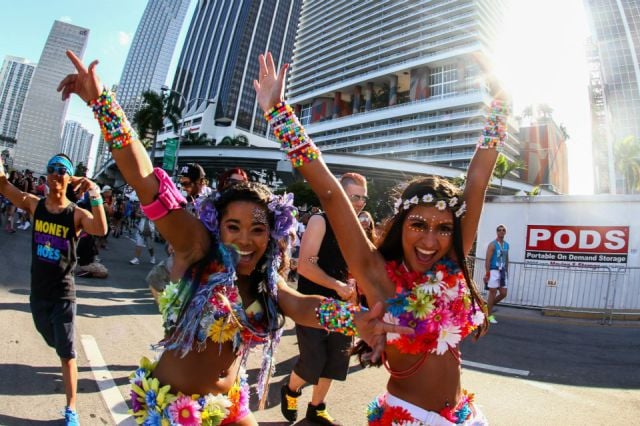 Babes Rocking Out at the Ultra Music Festival