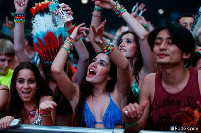 Babes Rocking Out at the Ultra Music Festival