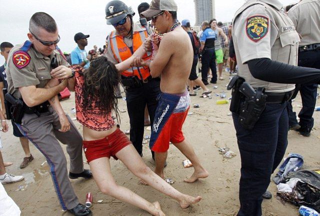 The Real-Life Drunken Debauchery at Spring Break