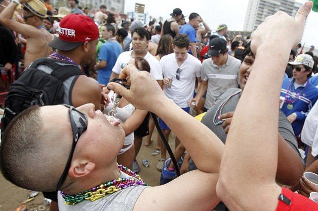 The Real-Life Drunken Debauchery at Spring Break