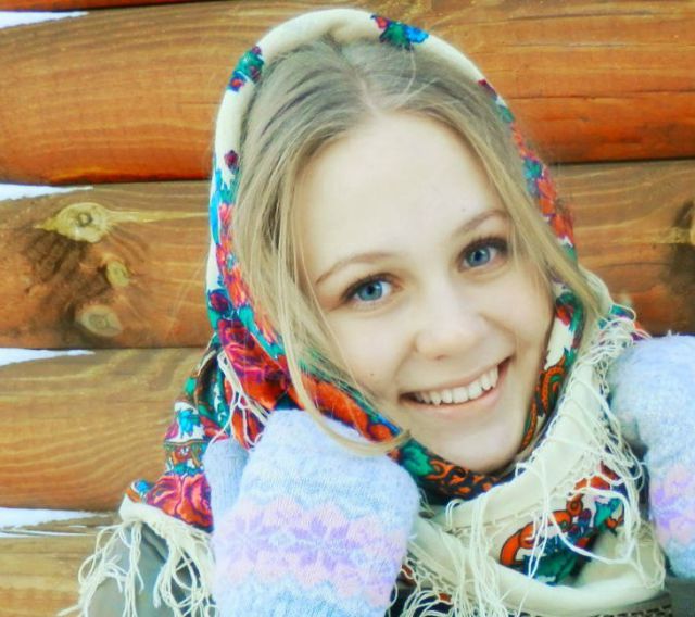 Beautiful Slavic Girls in Traditional Outfits