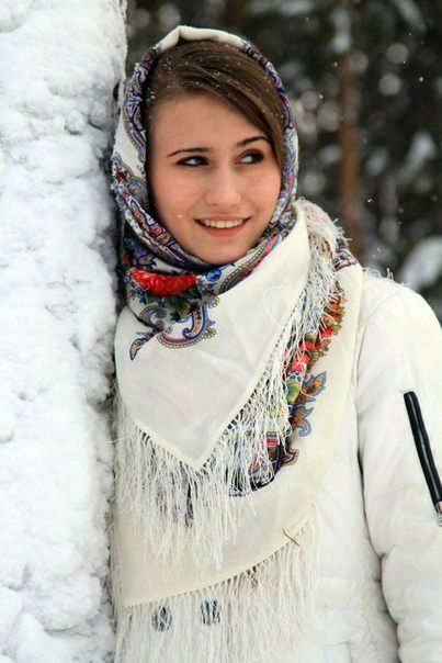 Beautiful Slavic Girls in Traditional Outfits