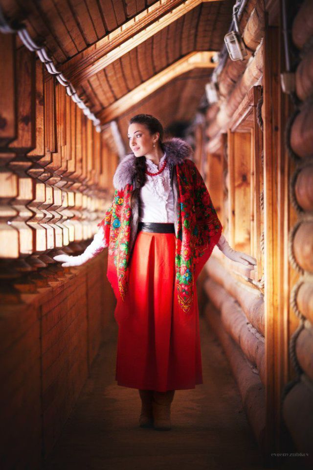 Beautiful Slavic Girls in Traditional Outfits
