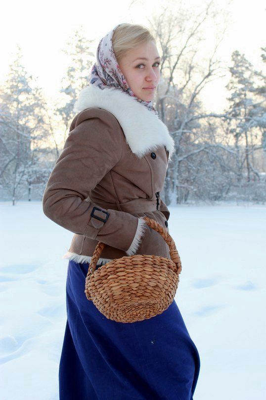 Beautiful Slavic Girls in Traditional Outfits