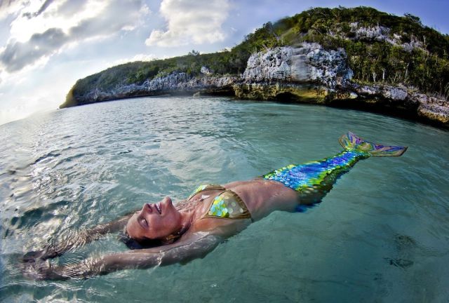 An Authentic Real-Life Professional Mermaid