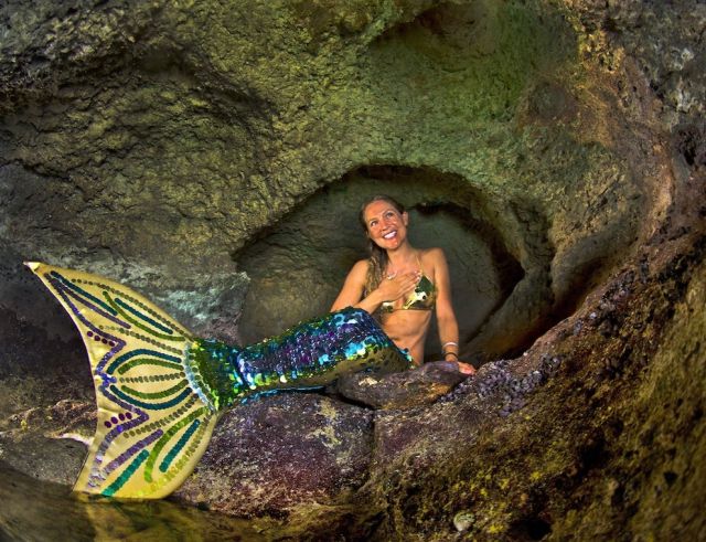 An Authentic Real-Life Professional Mermaid