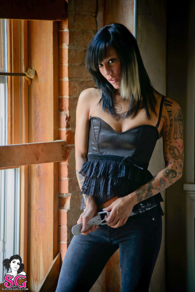 Up Close and Personal with Some Sexy Suicide Girls